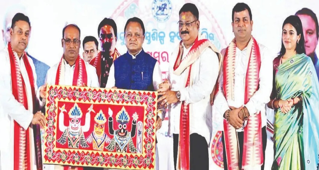 ପିପିଲିରେ ଚାନ୍ଦୁଆ ହସ୍ତଶିଳ୍ପ ହବ୍‌ର ଶିଳାନ୍ୟାସ: ‘ପିପିଲି ଚାନ୍ଦୁଆକୁ ବିଶ୍ୱ ବଜାର ସହ ଯୋଡ଼ିବା ଆମର ଲକ୍ଷ୍ୟ’