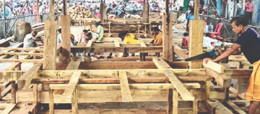 ରଥଖଳା: ପ୍ରଥମ ଭୂଇଁର ଛ’କାଠି ସଂଯୋଗ